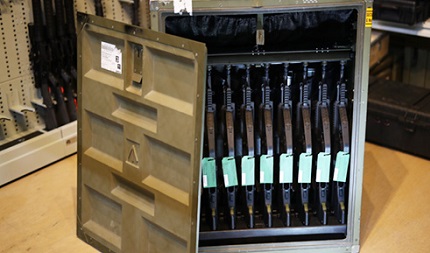 Pelican-Trimcast™ rifle storage cases refurbished for the ADF