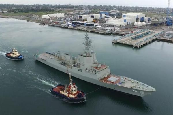Successful sea trials for first Air Warfare Destroyer