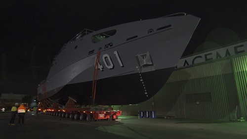 First new Guardian Class Patrol Boat launched